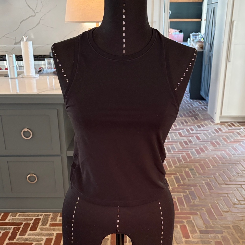 Athleta Black racerback tank